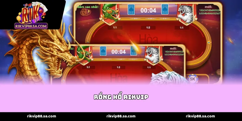 Đấu trường bài Tây đầy kịch tính tại Rồng Hổ Rikvip